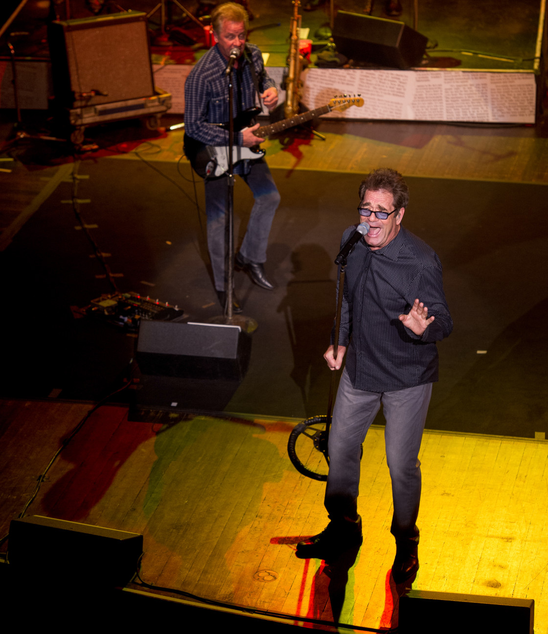 "Huey Lewis and the News" stock image