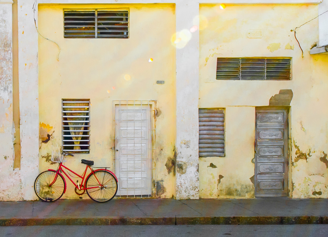 "Cuban street scene – Havana" stock image