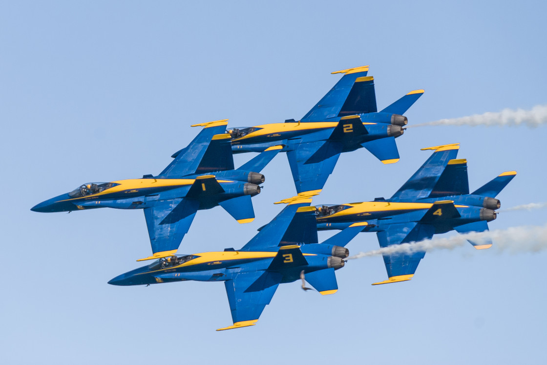 "Navy Blue Angels" stock image