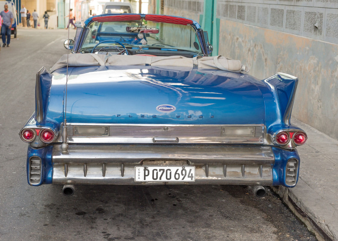 "Old Cars on the Streets of Havana, Cuba" stock image