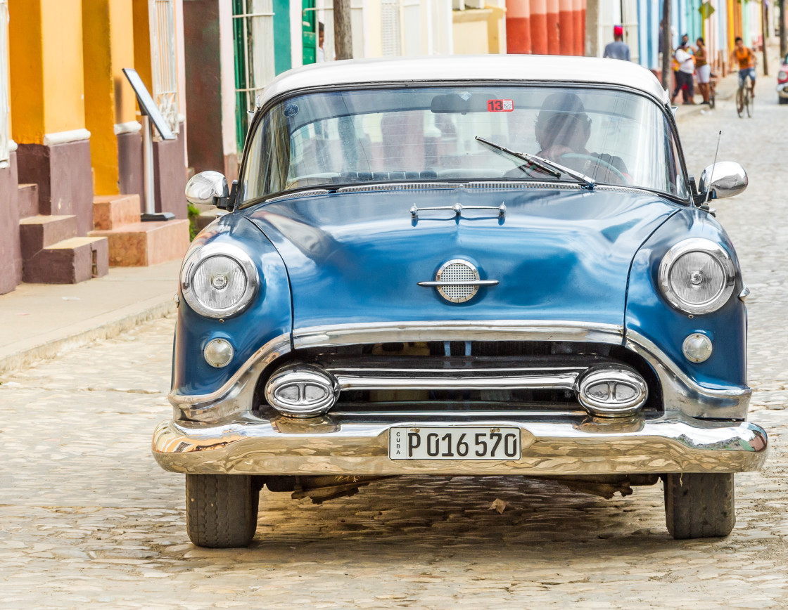 "Old Cars on the Streets of Havana, Cuba" stock image