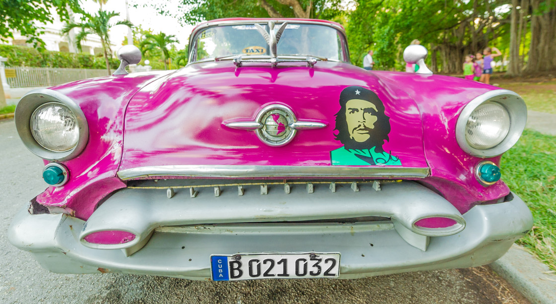 "Old Cars on the Streets of Havana, Cuba" stock image