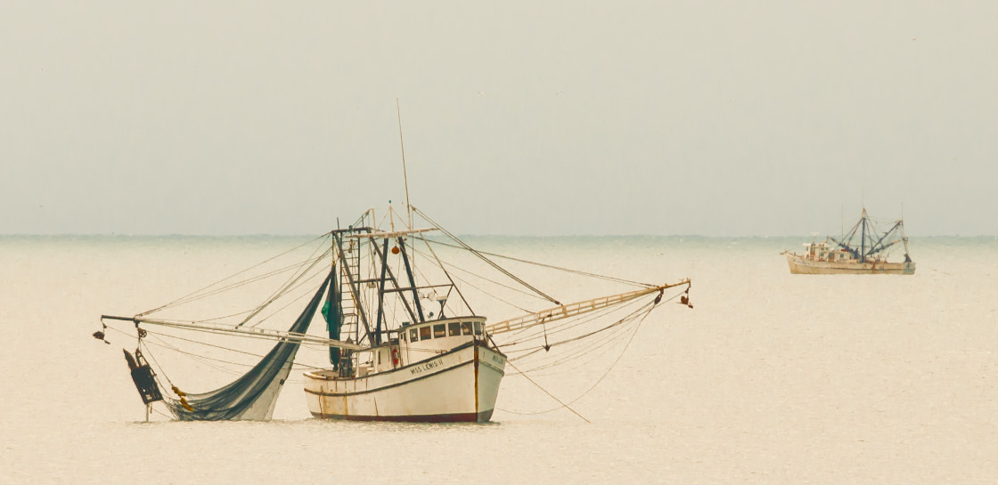 "Shrimp boat" stock image