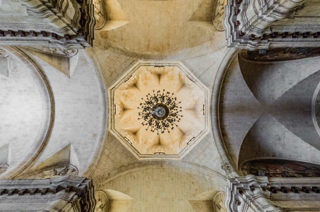 "Cuban cathedral ceiling" stock image