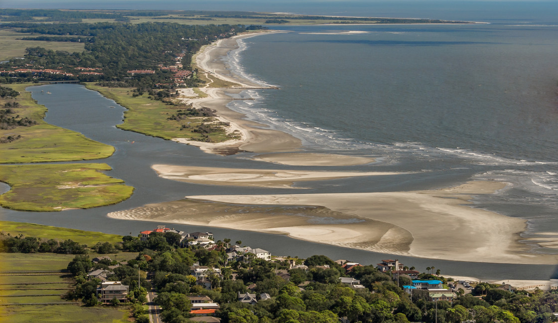 "Jekyll Island aerial" stock image