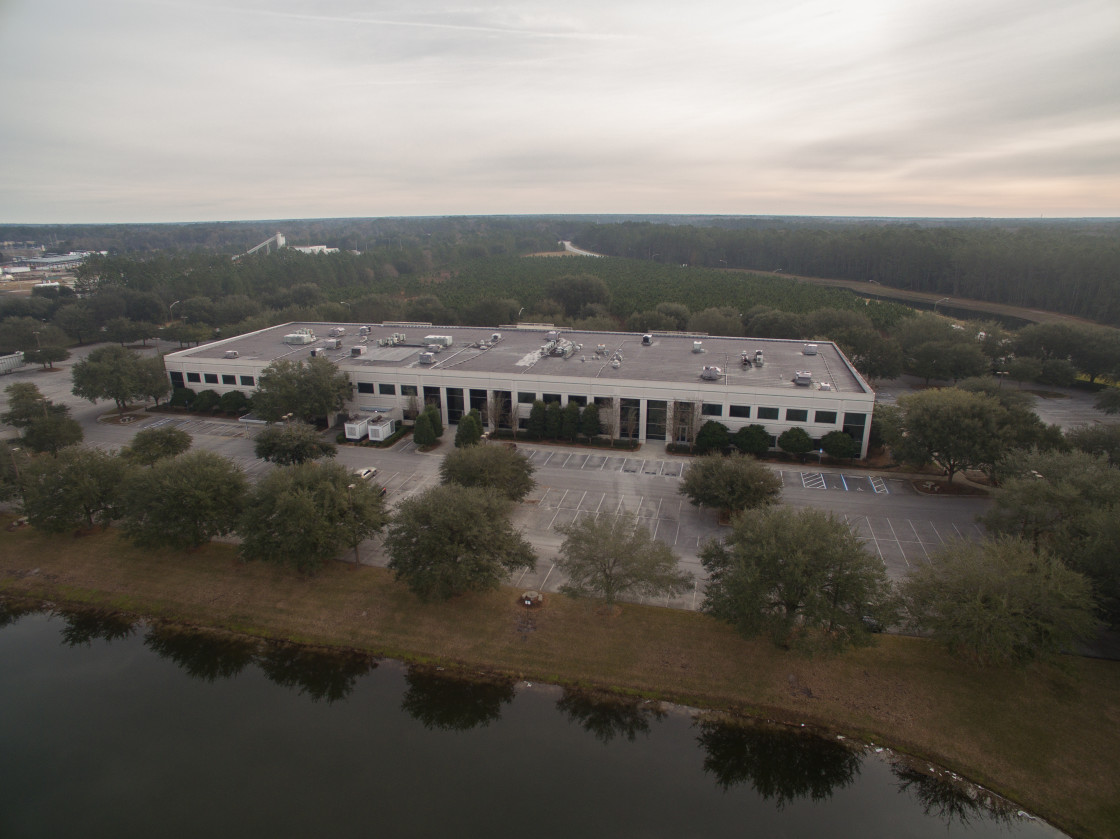 "Corporate building in Jacksonville Florida" stock image