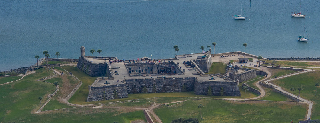 "Castillo De San Marcos" stock image