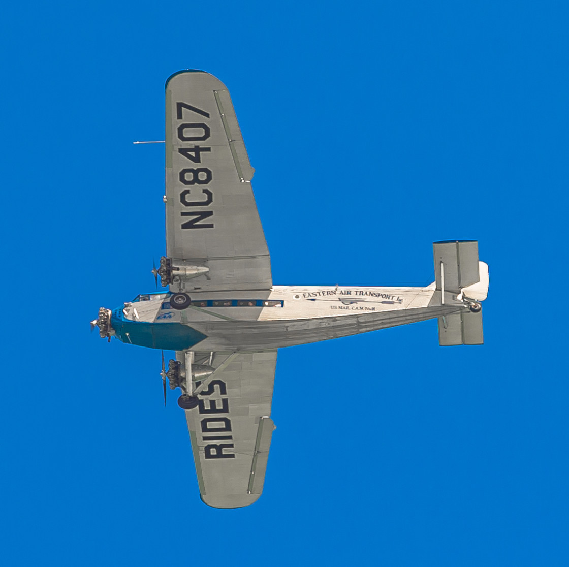 "1929 Ford Tri-Motor Aircraft" stock image