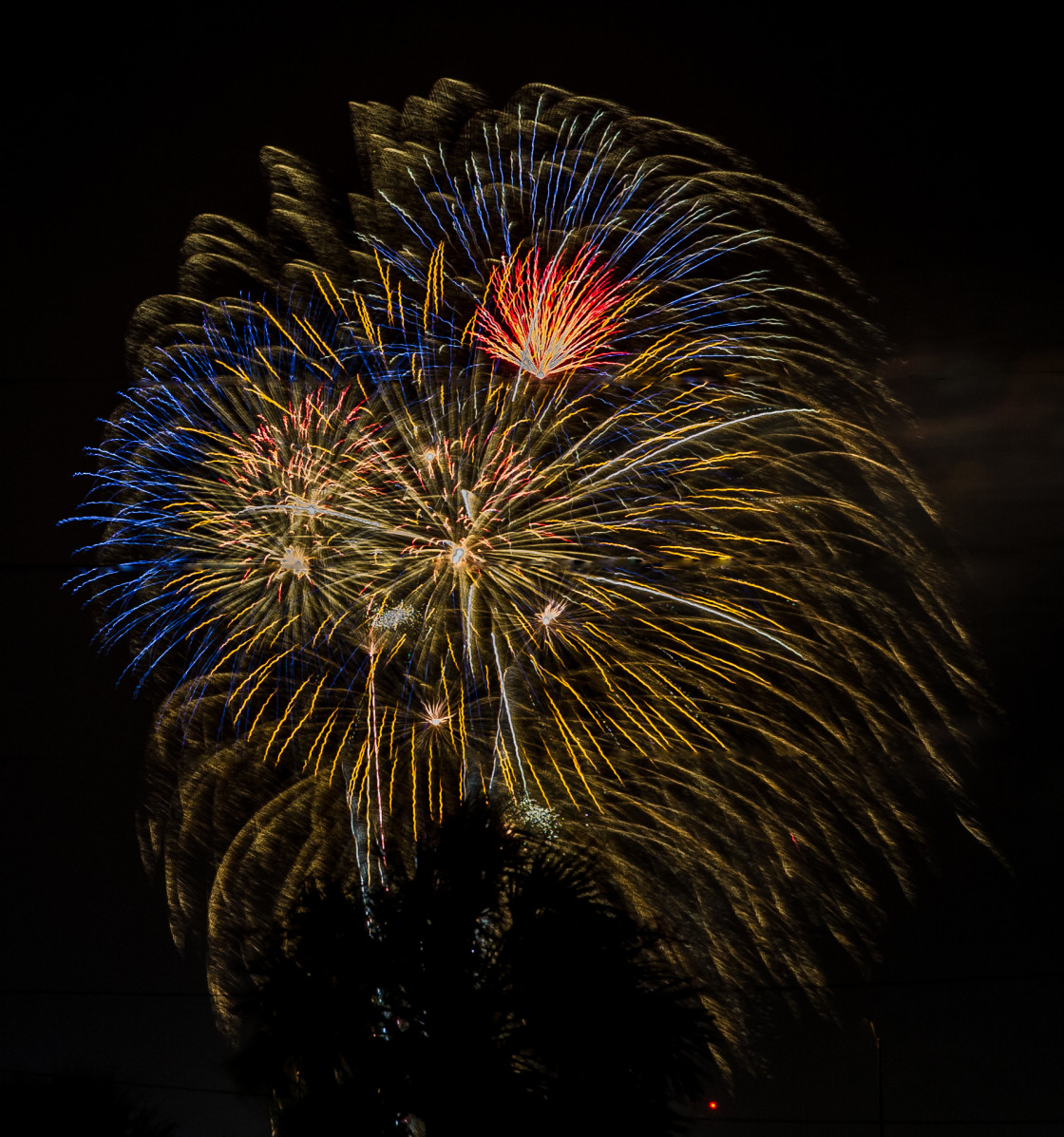 "Fireworks" stock image