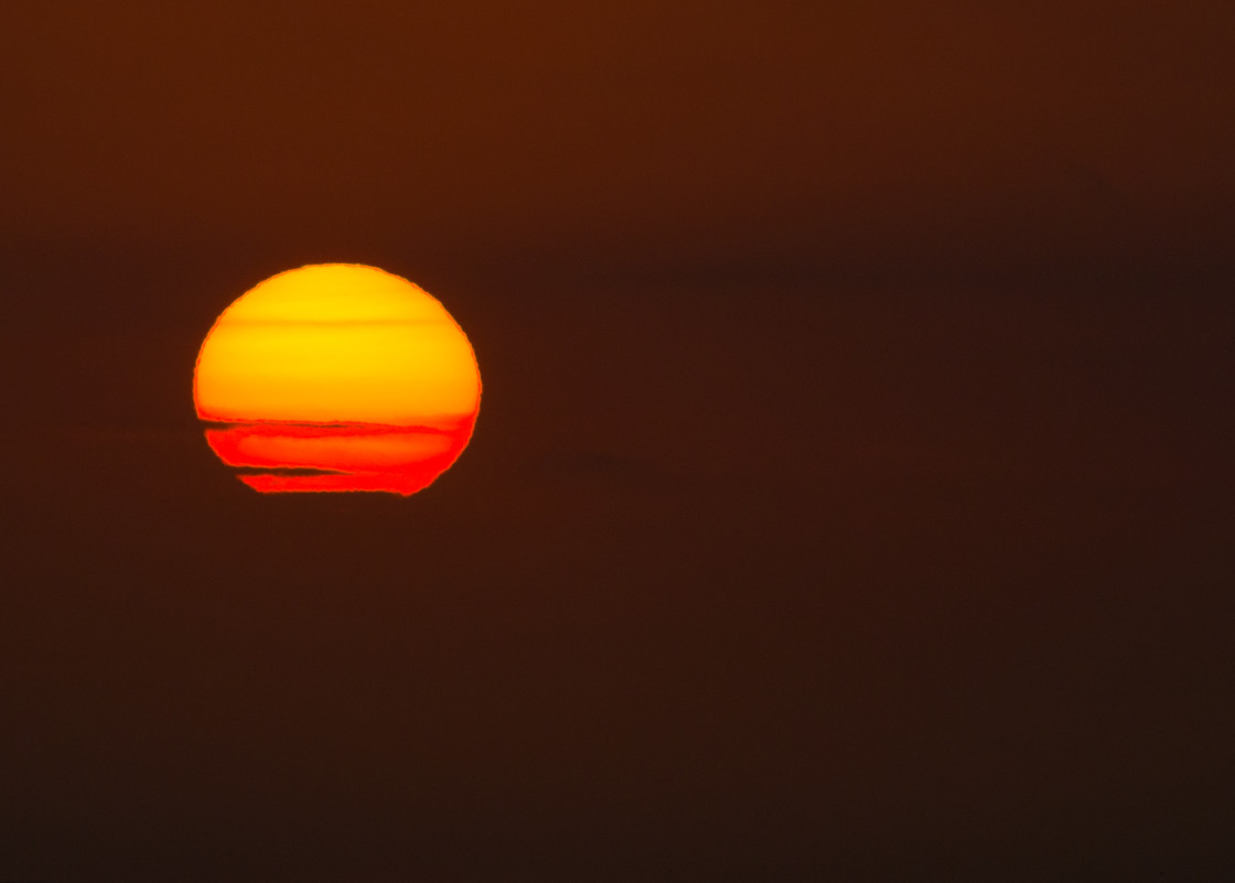 "Sunrise on the beach" stock image