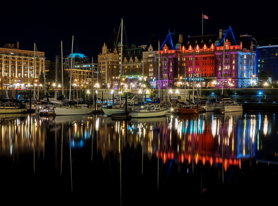 "Victoria Inner Harbour" stock image