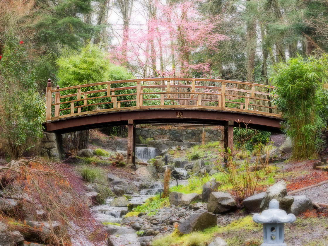 "Bridge Crossing" stock image