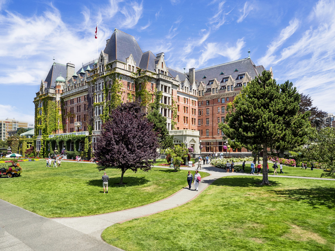 "Empress Hotel" stock image