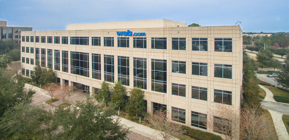 "Corporate building in Jacksonville Florida" stock image