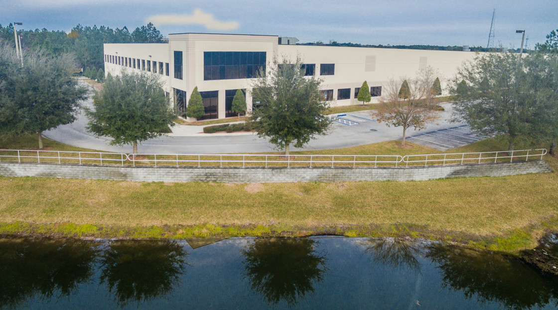 "Corporate building in Jacksonville Florida" stock image