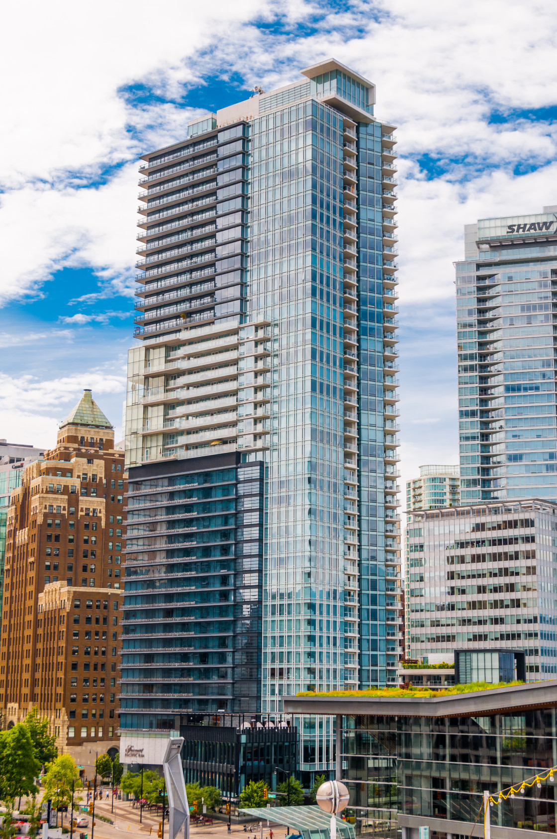 "Skyscraper in a big city" stock image