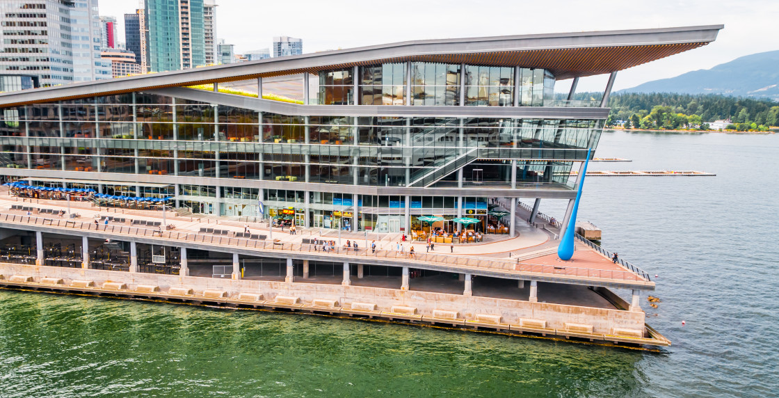 "Vancouver, BC waterfront" stock image