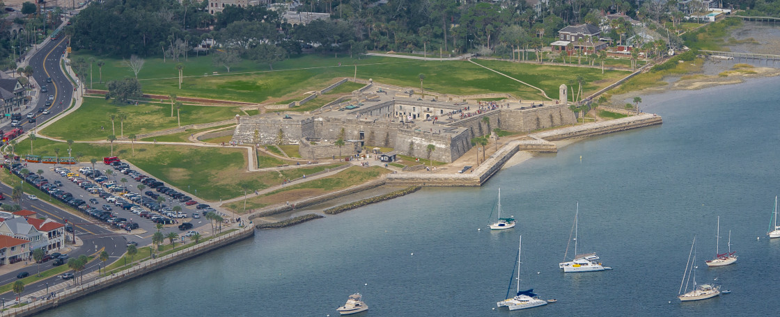 "Castillo De San Marcos" stock image