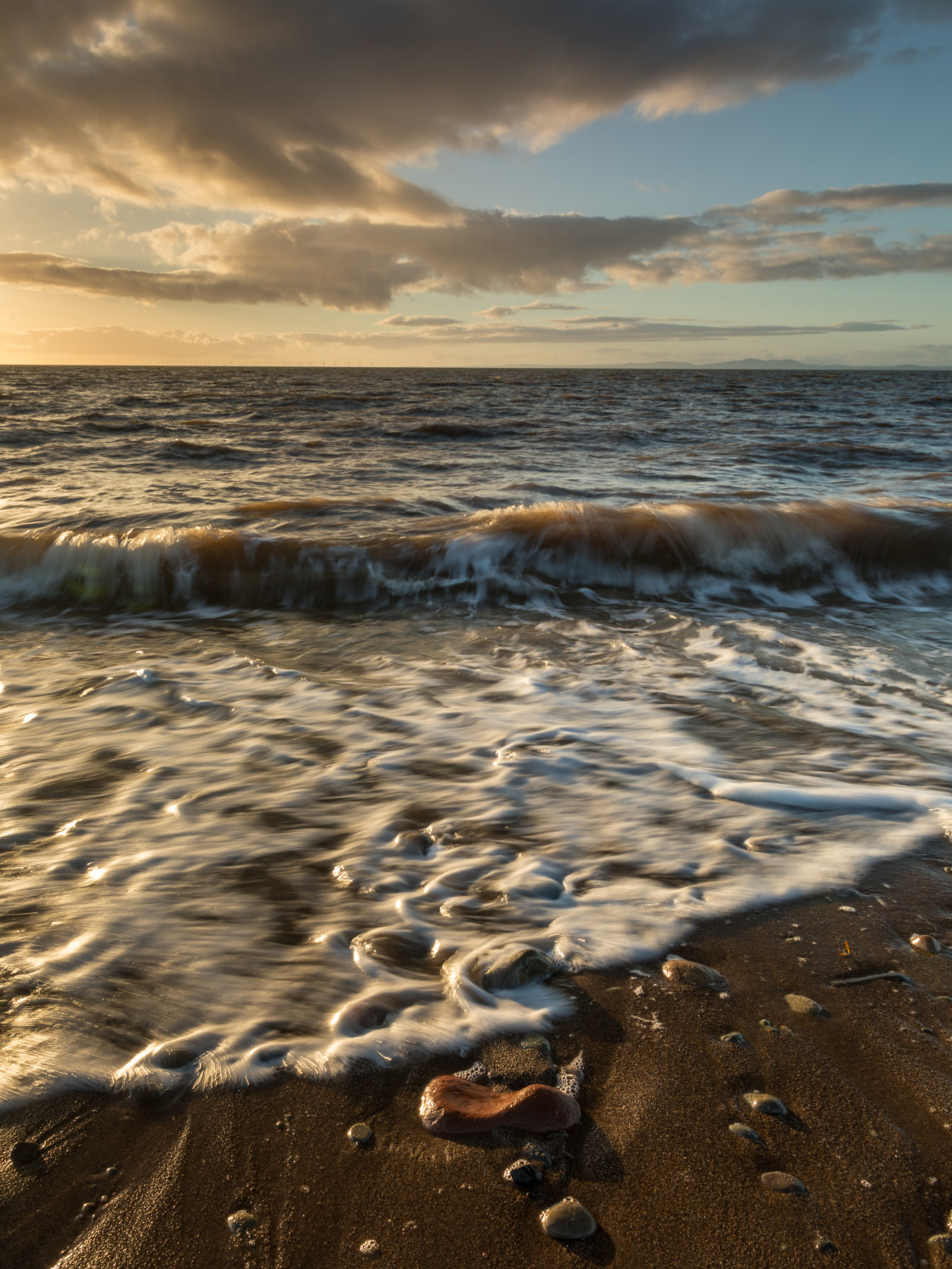 "Solway wave" stock image