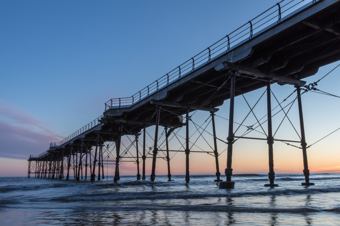 "Saltburn Pier 2" stock image