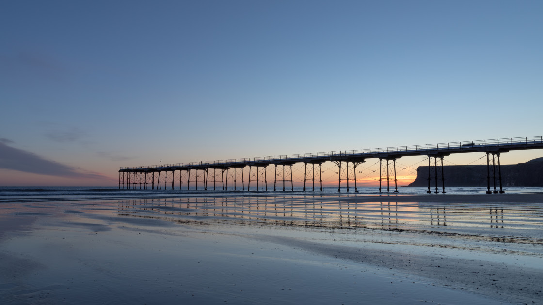 "Saltburn Pier 3" stock image