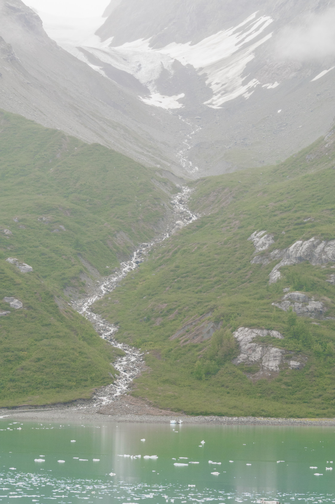 "Alaskan Glacier" stock image