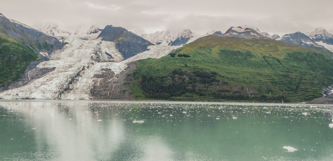 "Alaskan Glacier" stock image