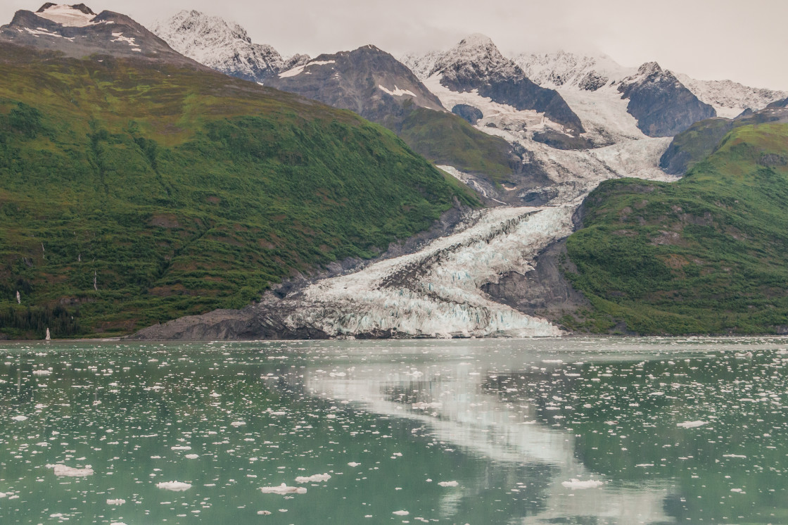 "Alaskan Glacier" stock image