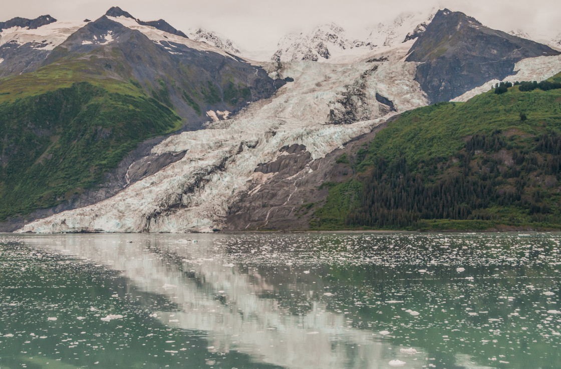 "Alaskan Glacier" stock image