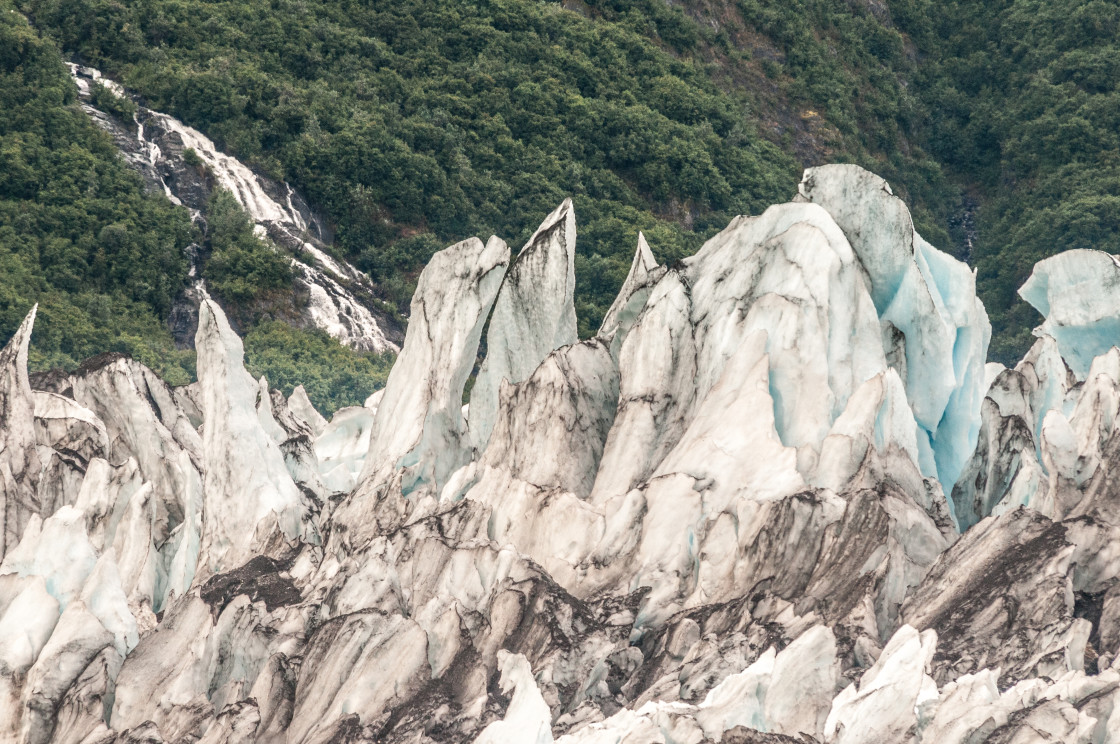 "Alaskan Glacier" stock image