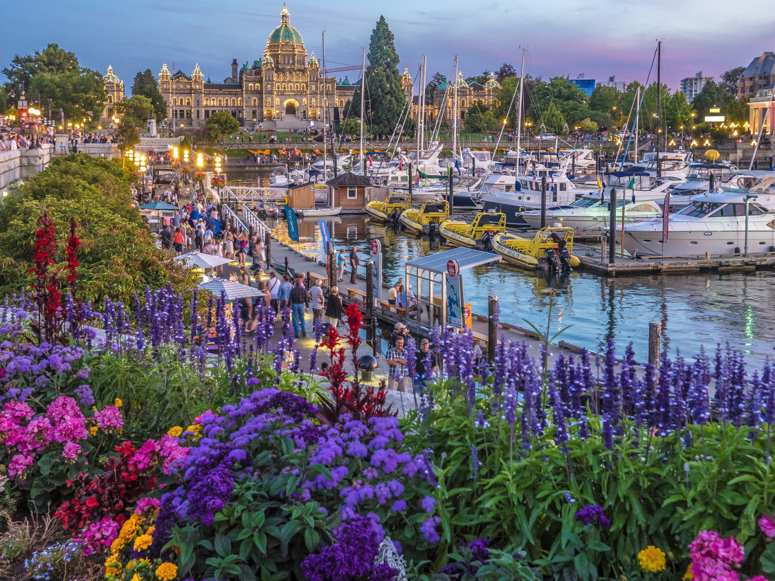 "Victoria Inner Harbour" stock image