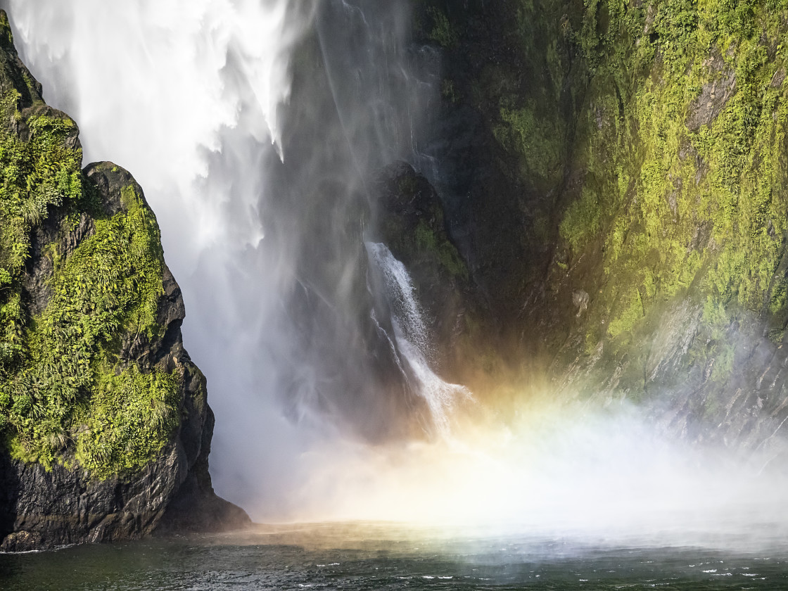 "Lady Elizabeth Bowen Falls#1" stock image