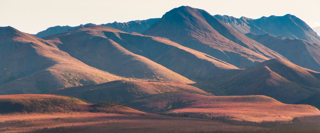 "Alaskan mountain range" stock image