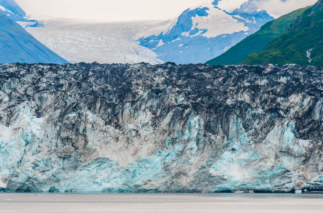 "Alaskan Glacier" stock image