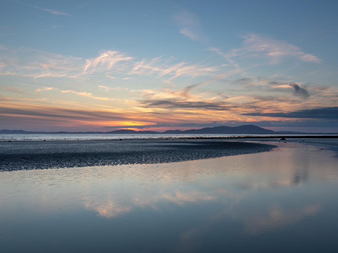 "Beckfoot sunset 3" stock image