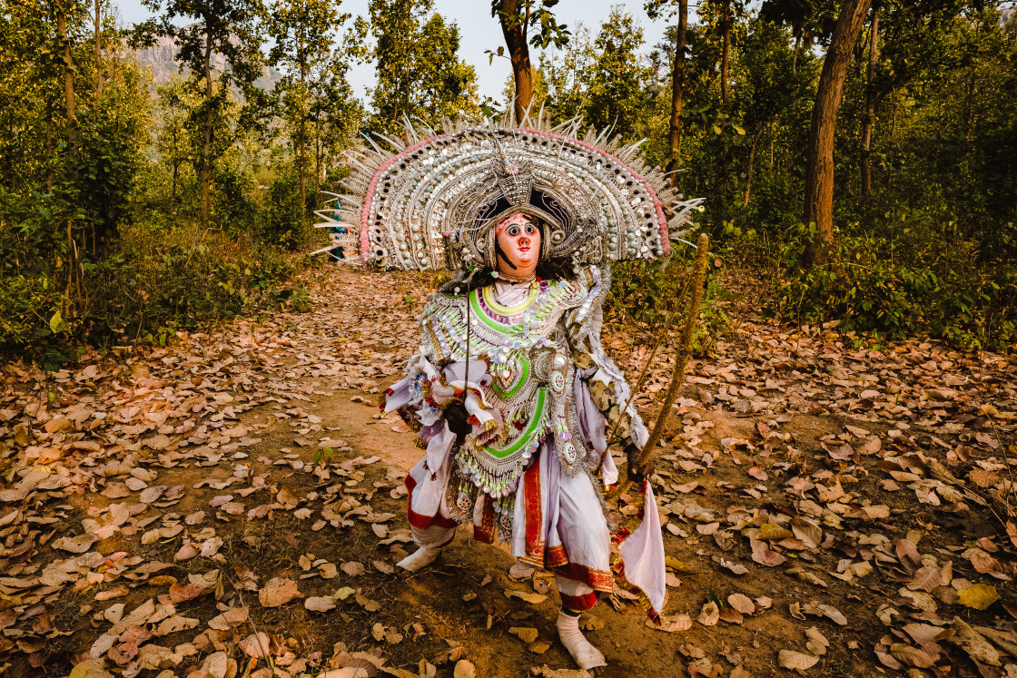 "Chhau Dance" stock image