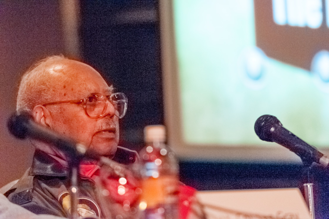 "Tuskegee Airman" stock image