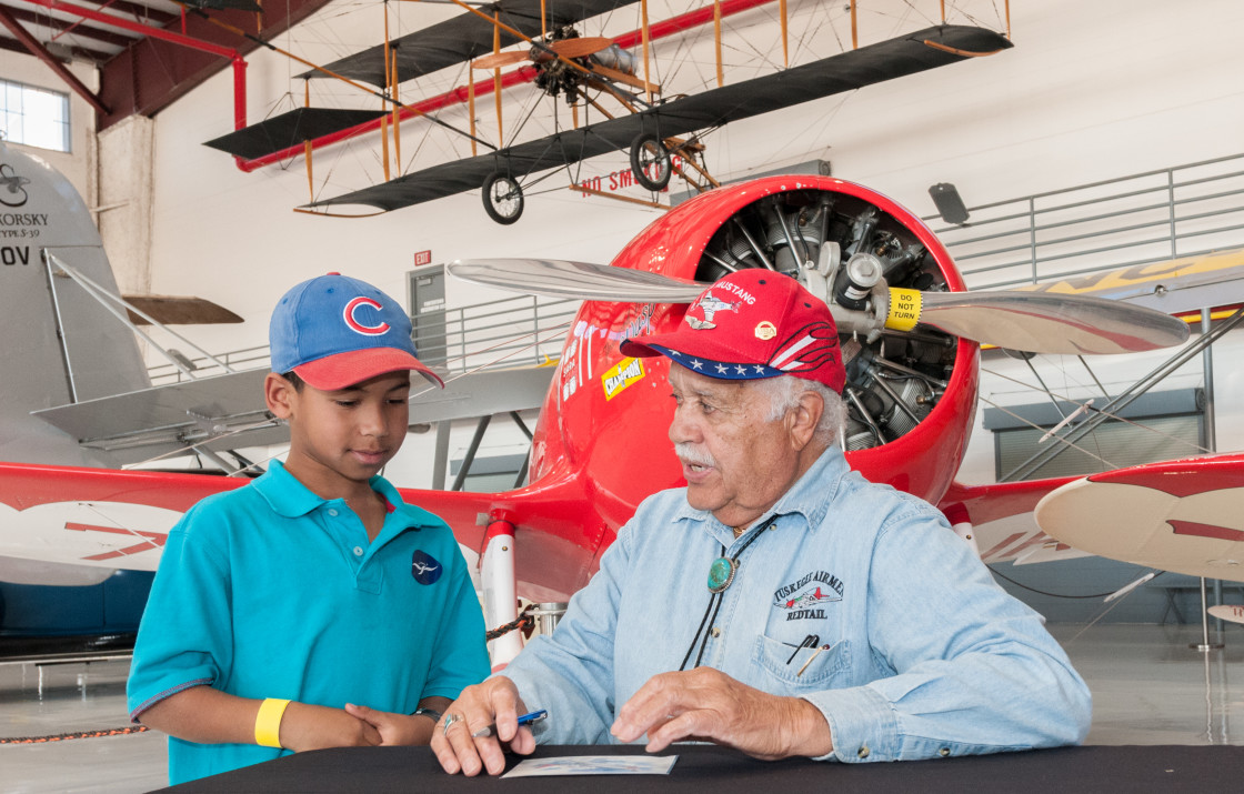 "Tuskegee Airmen" stock image