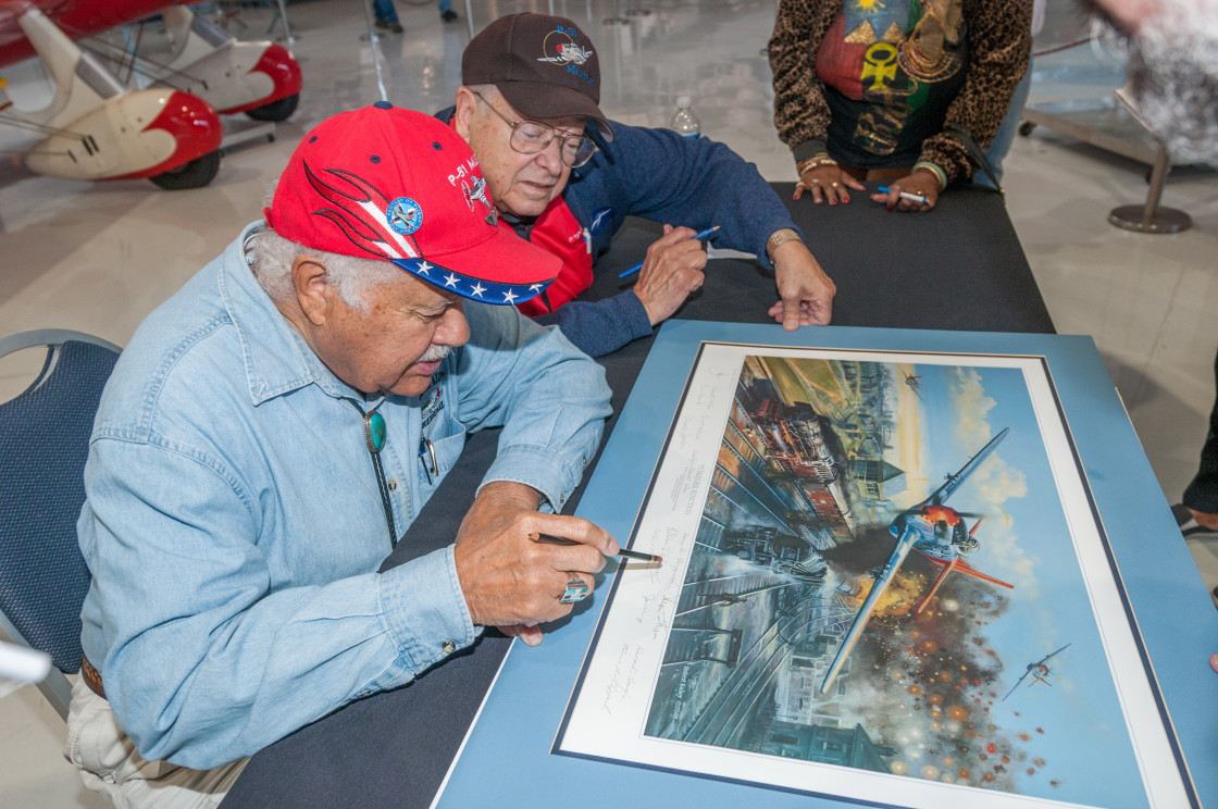 "Tuskegee Airmen" stock image