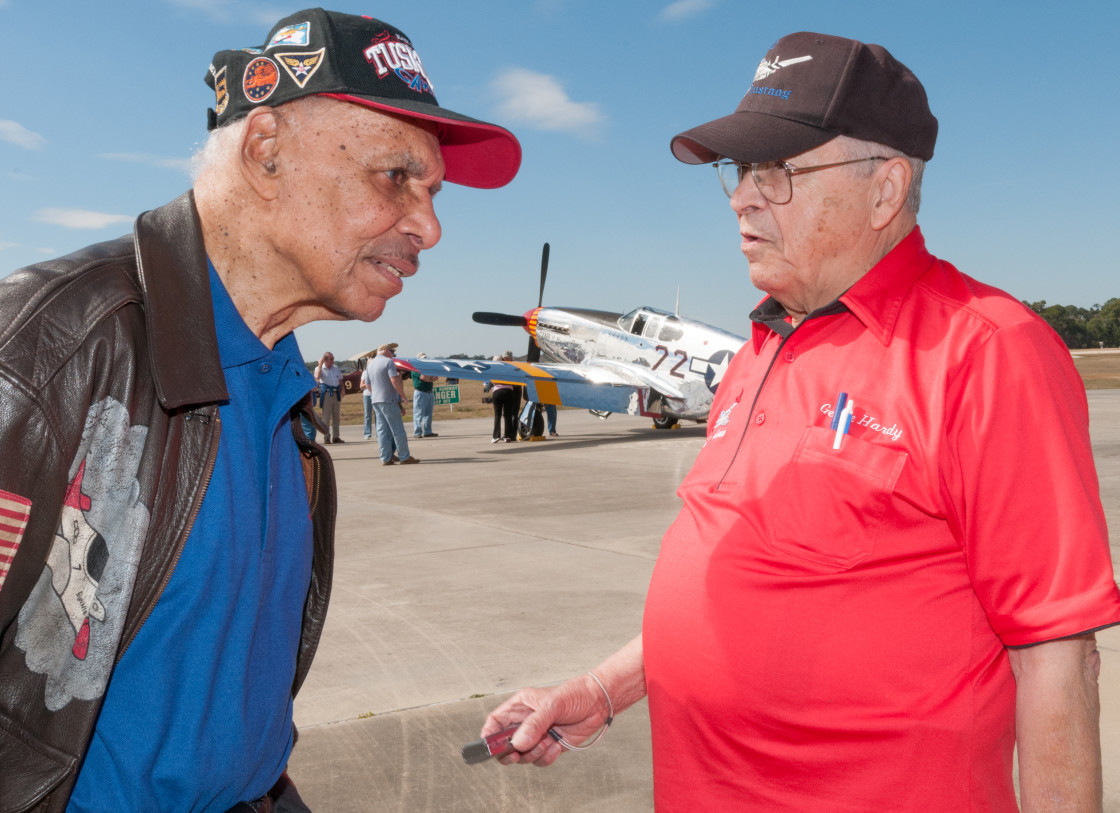 "Tuskegee Airmen" stock image