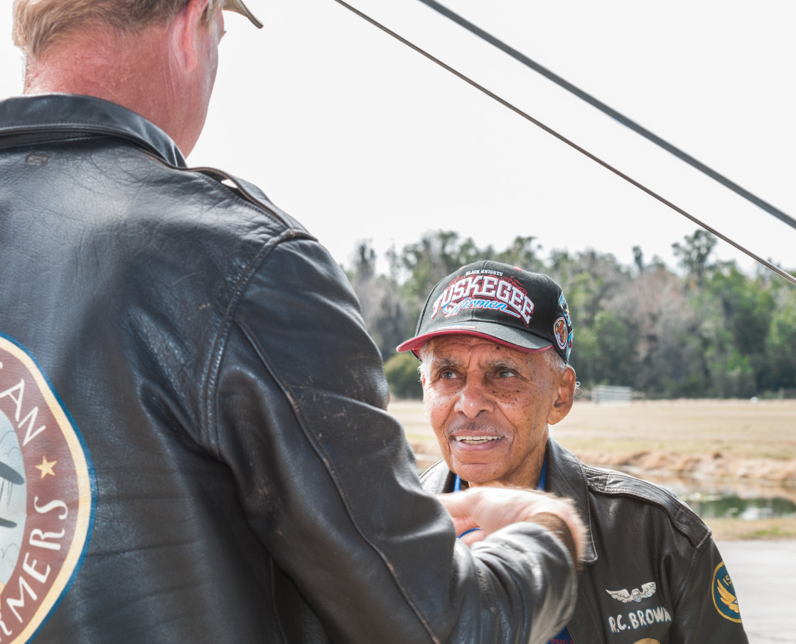 "Tuskegee Airmen" stock image