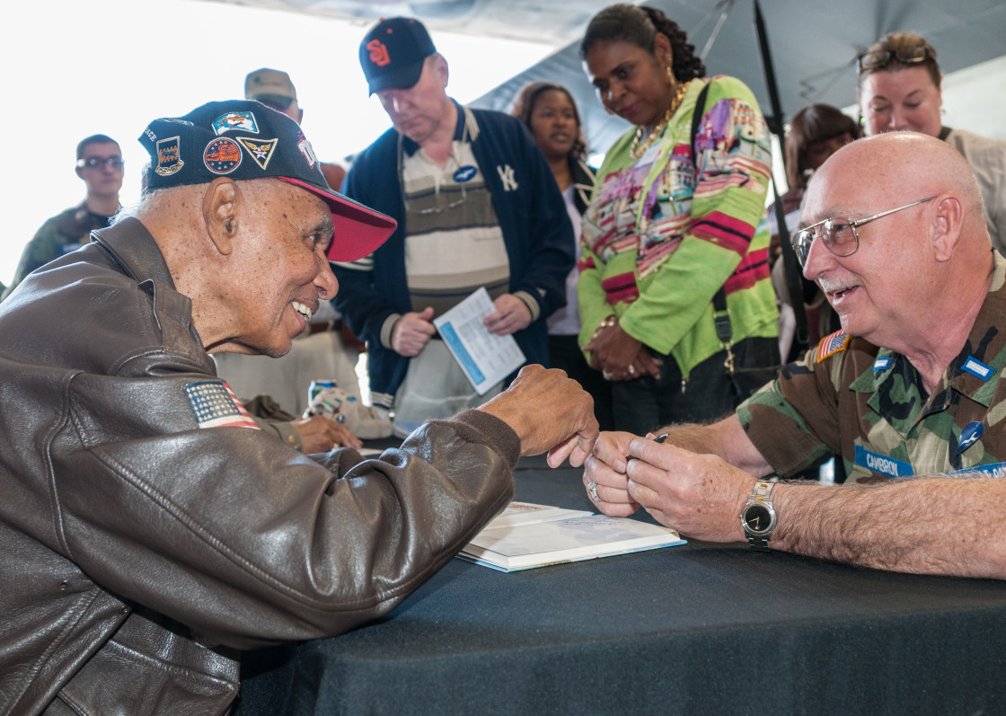 "Tuskegee Airmen" stock image