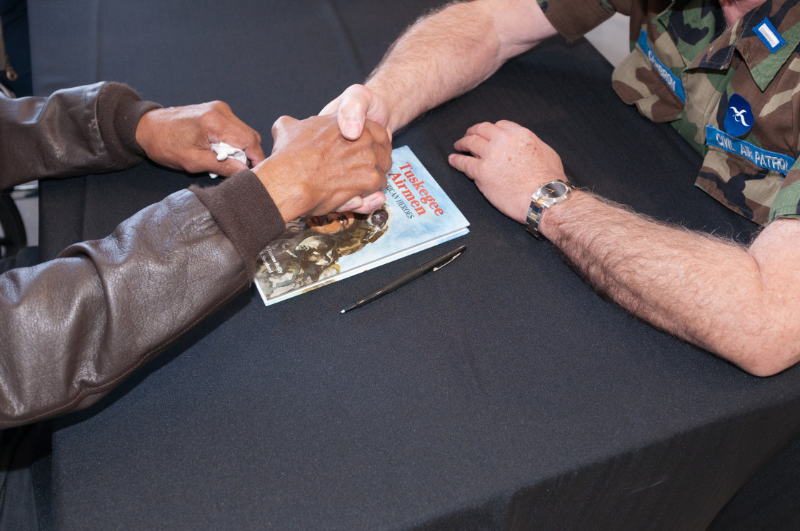 "Tuskegee Airmen" stock image