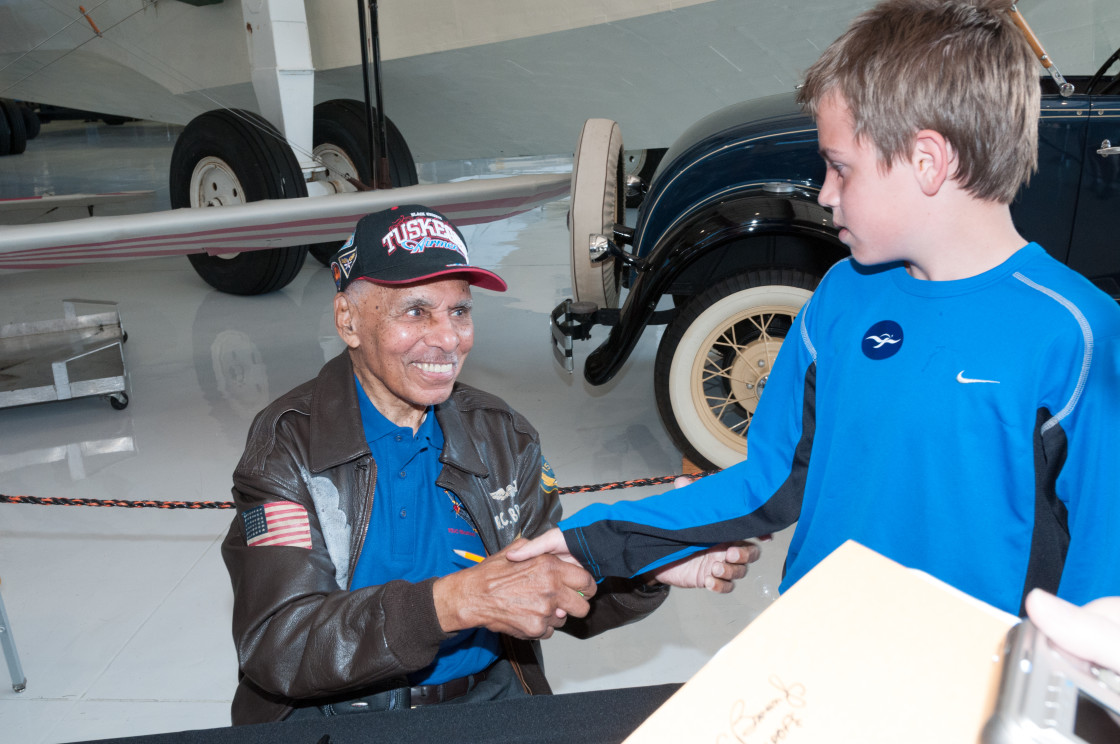 "Tuskegee Airmen" stock image