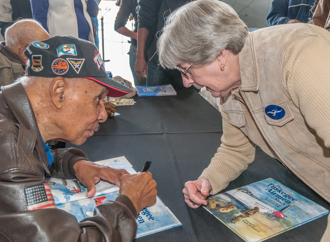 "Tuskegee Airmen" stock image