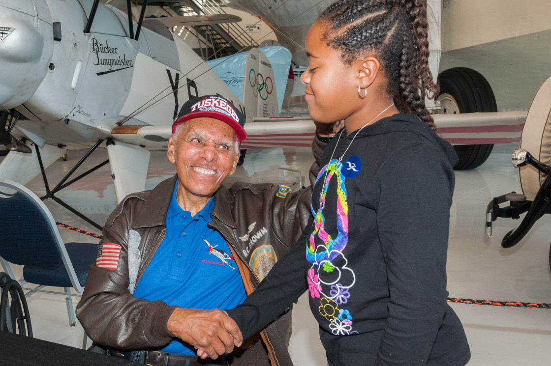 "Tuskegee Airmen" stock image