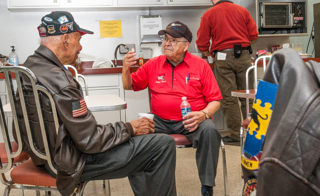 "Tuskegee Airmen" stock image