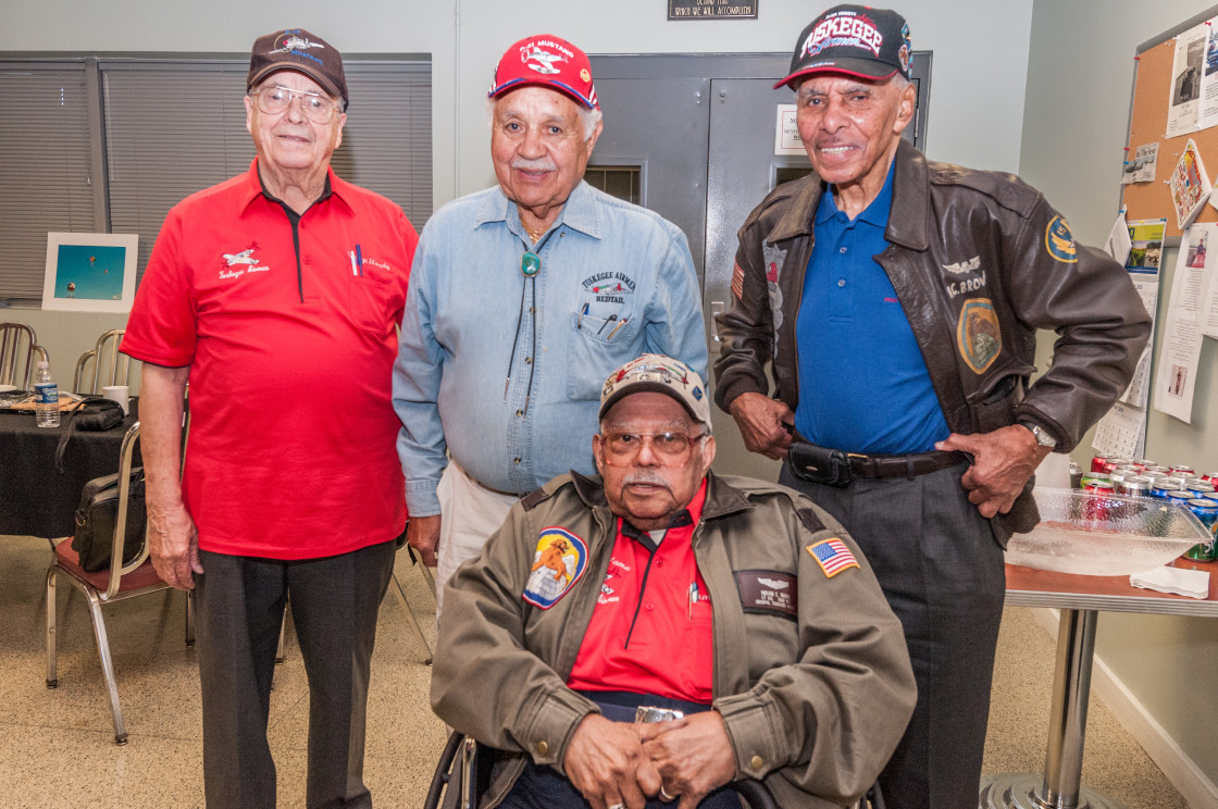 "Tuskegee Airmen" stock image