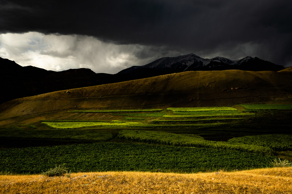 "A Stormy Afternoon" stock image