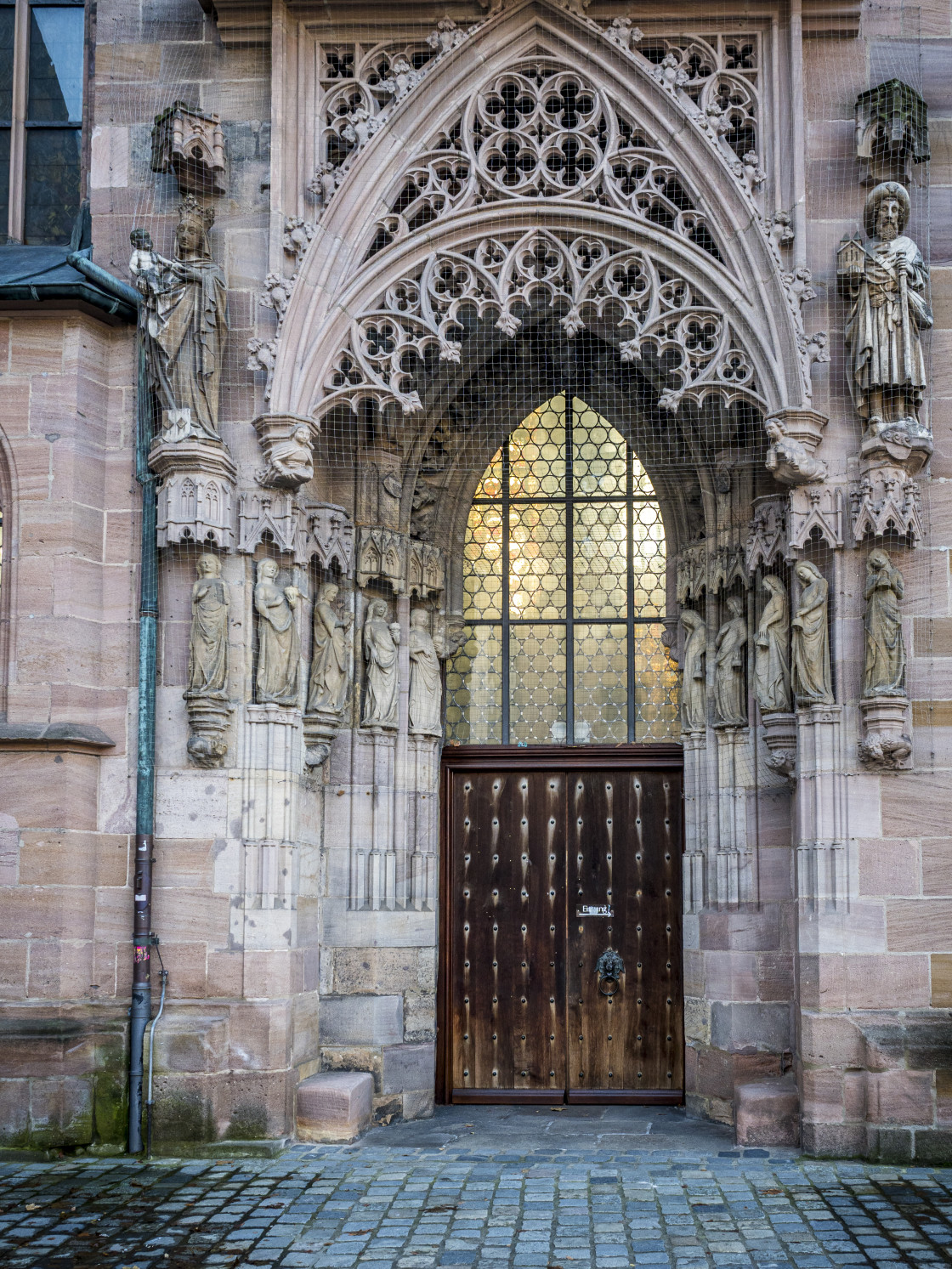 "Church Entrance" stock image